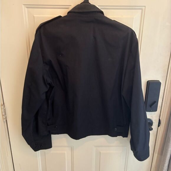 Vintage 1960s Creighton U.S. Navy Military Deck Jacket size L36 - Picture 3 of 7